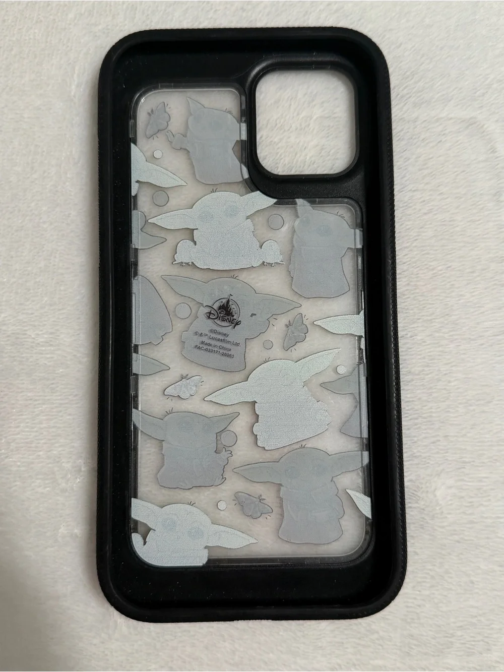 Disney Parks Baby Yoda Black iPhone Case - iPhone 12 Pro Max